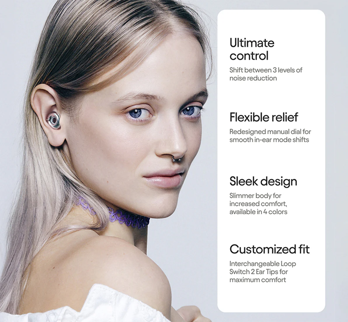 LOOP Switch 2 Emerald Earplugs - Image 3