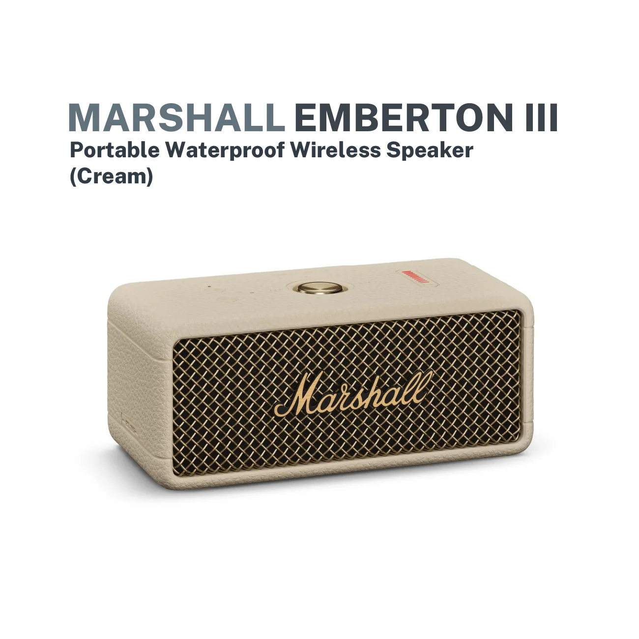 Marshall Emberton III Portable Waterproof Wireless Speaker - Image 2