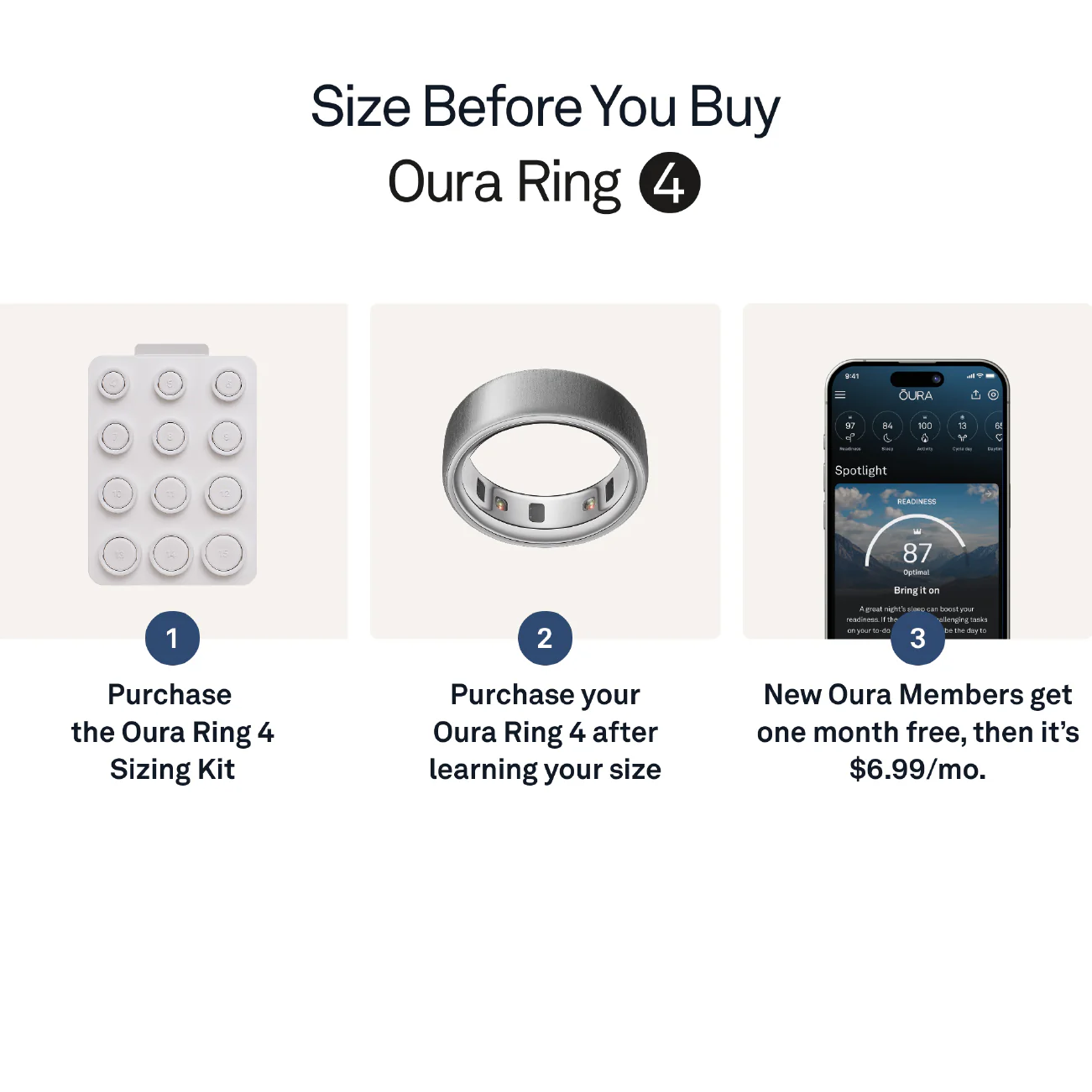 Oura Ring 4 Brushed Silver - Image 6