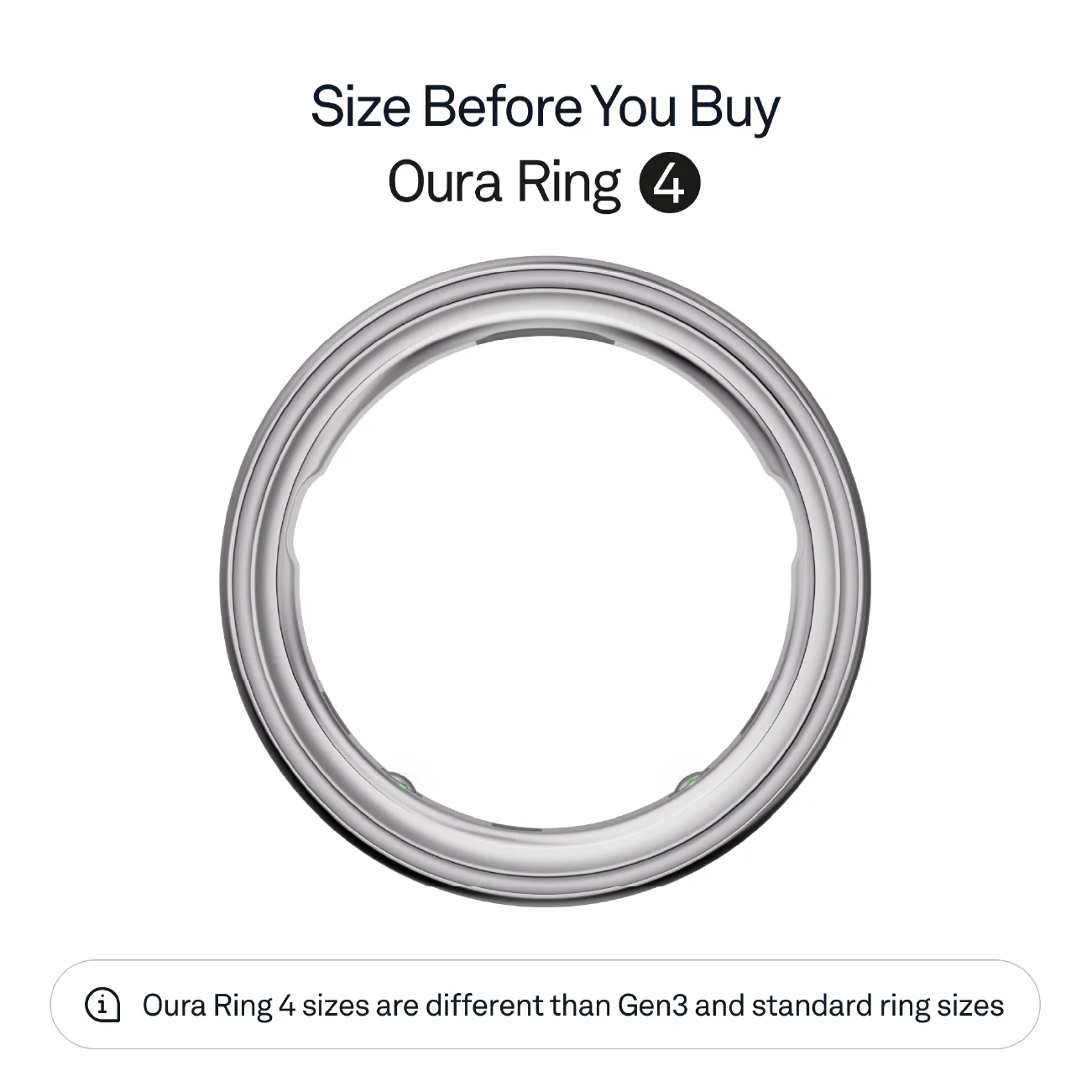 Oura Ring 4 Silver - Image 4