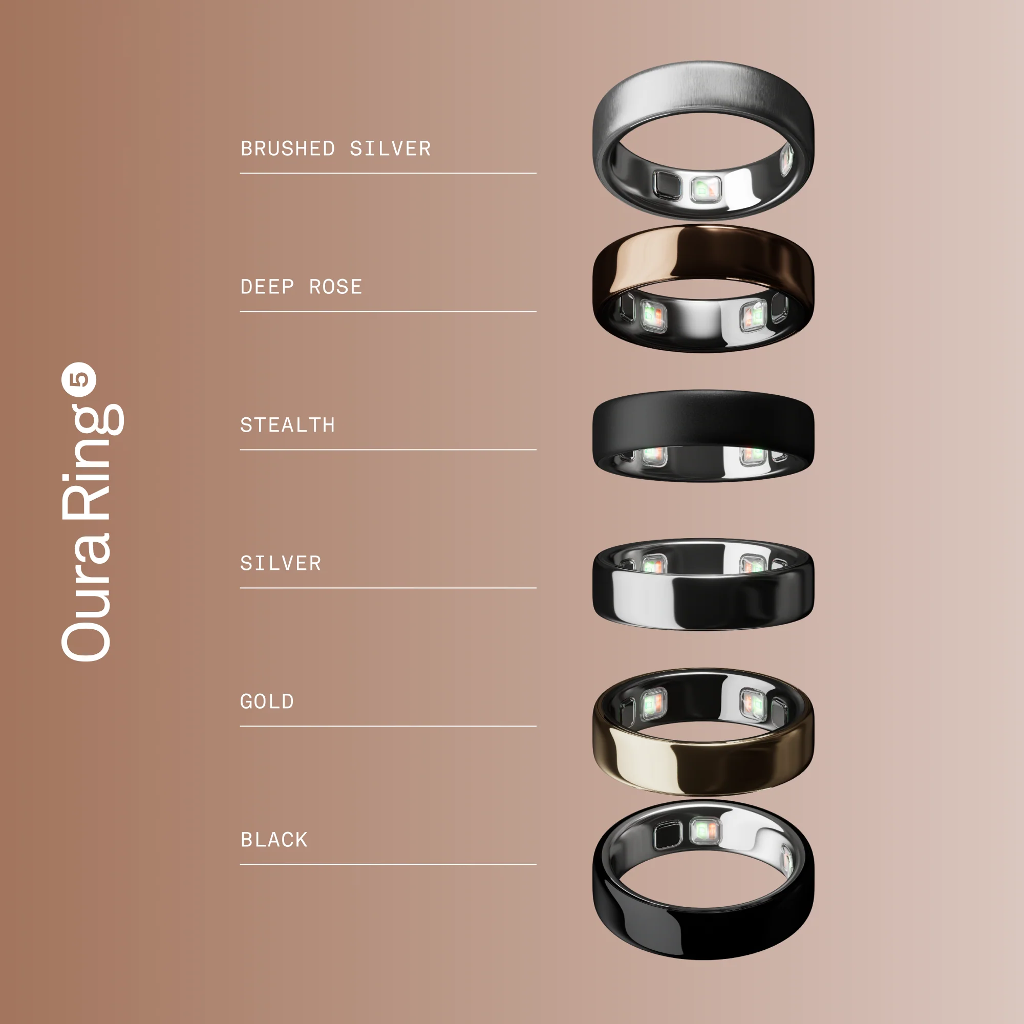 Oura Ring 5 Deep Rose - Image 8