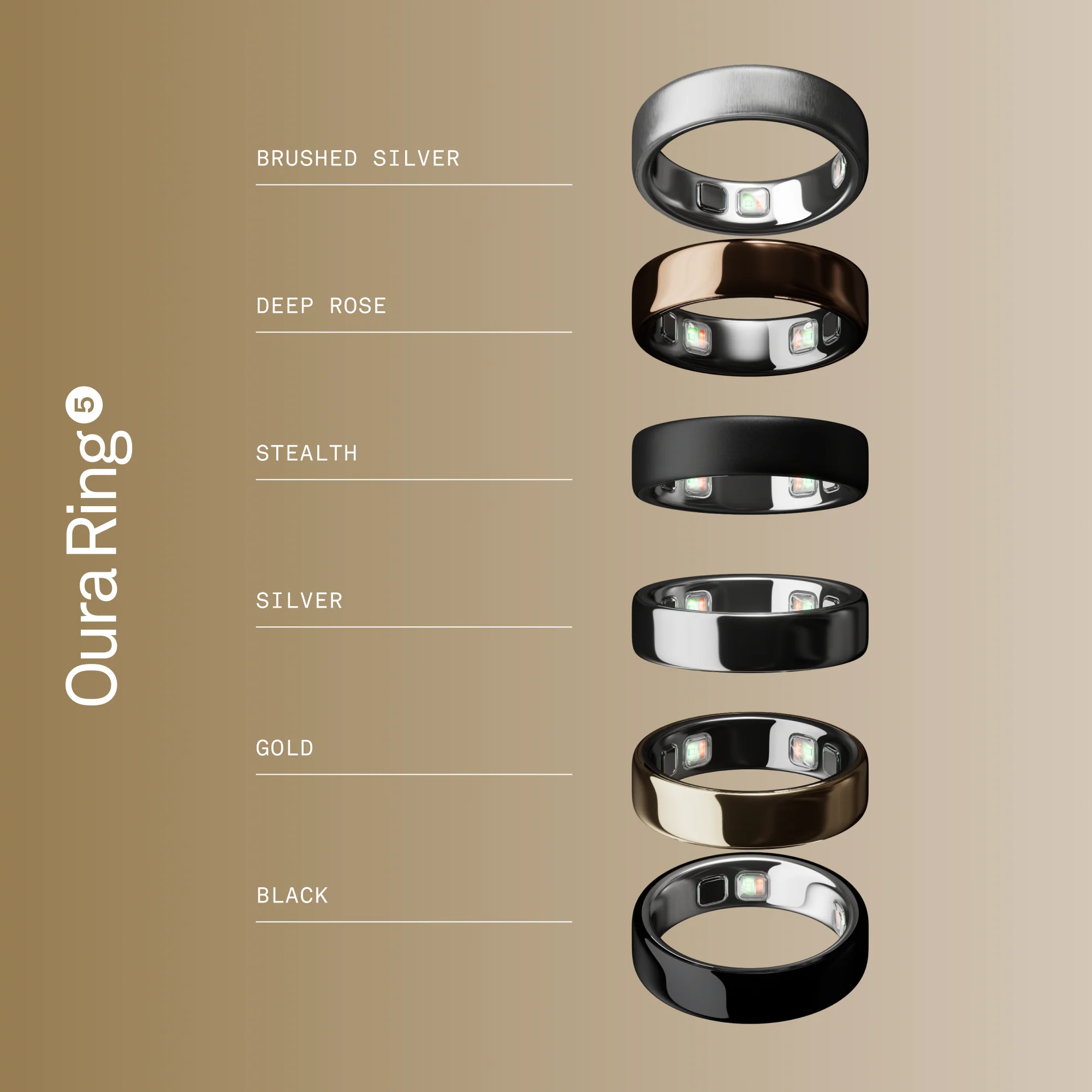 Oura Ring 5 Gold - Image 8