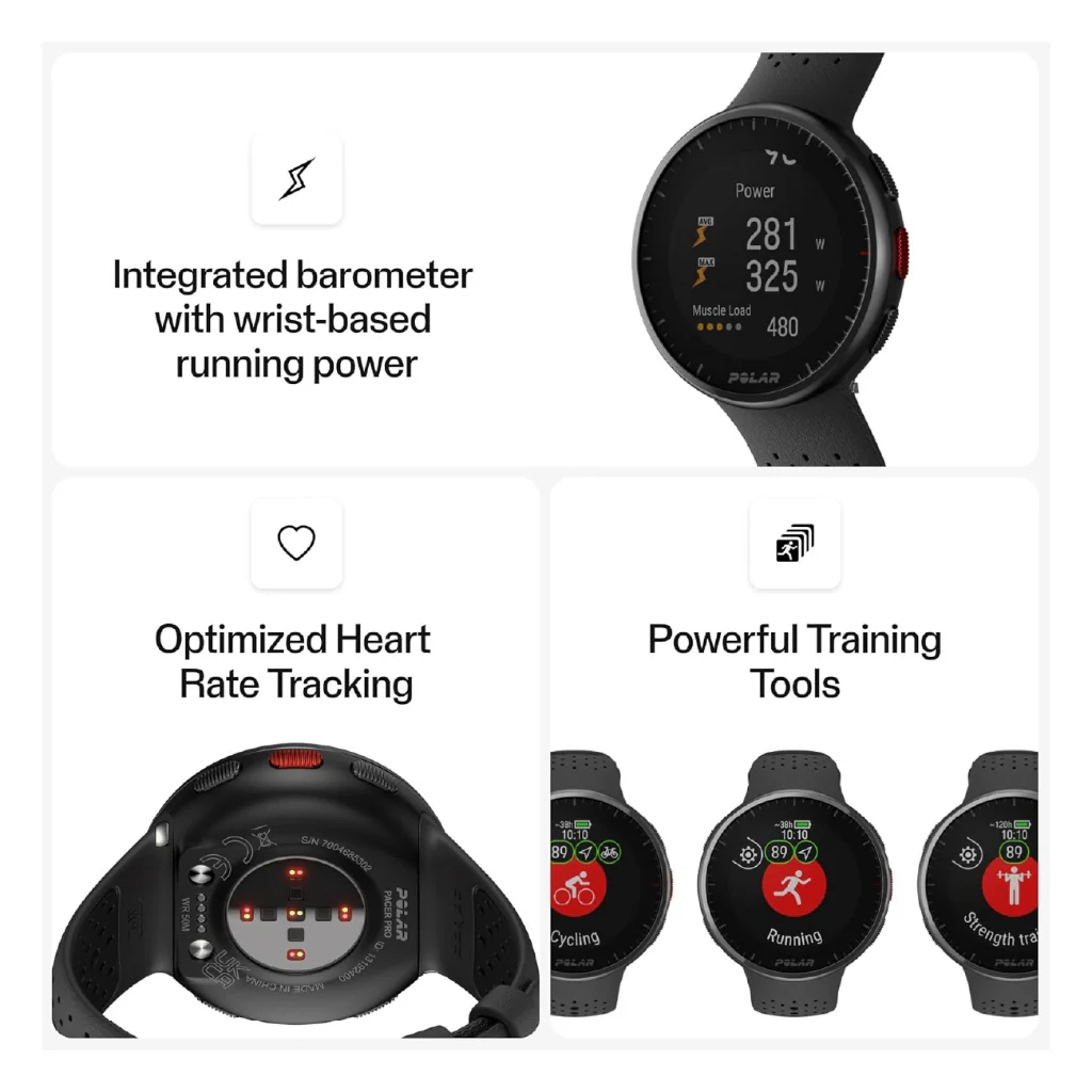 Polar Pacer Pro- Carbon Gray - Image 7