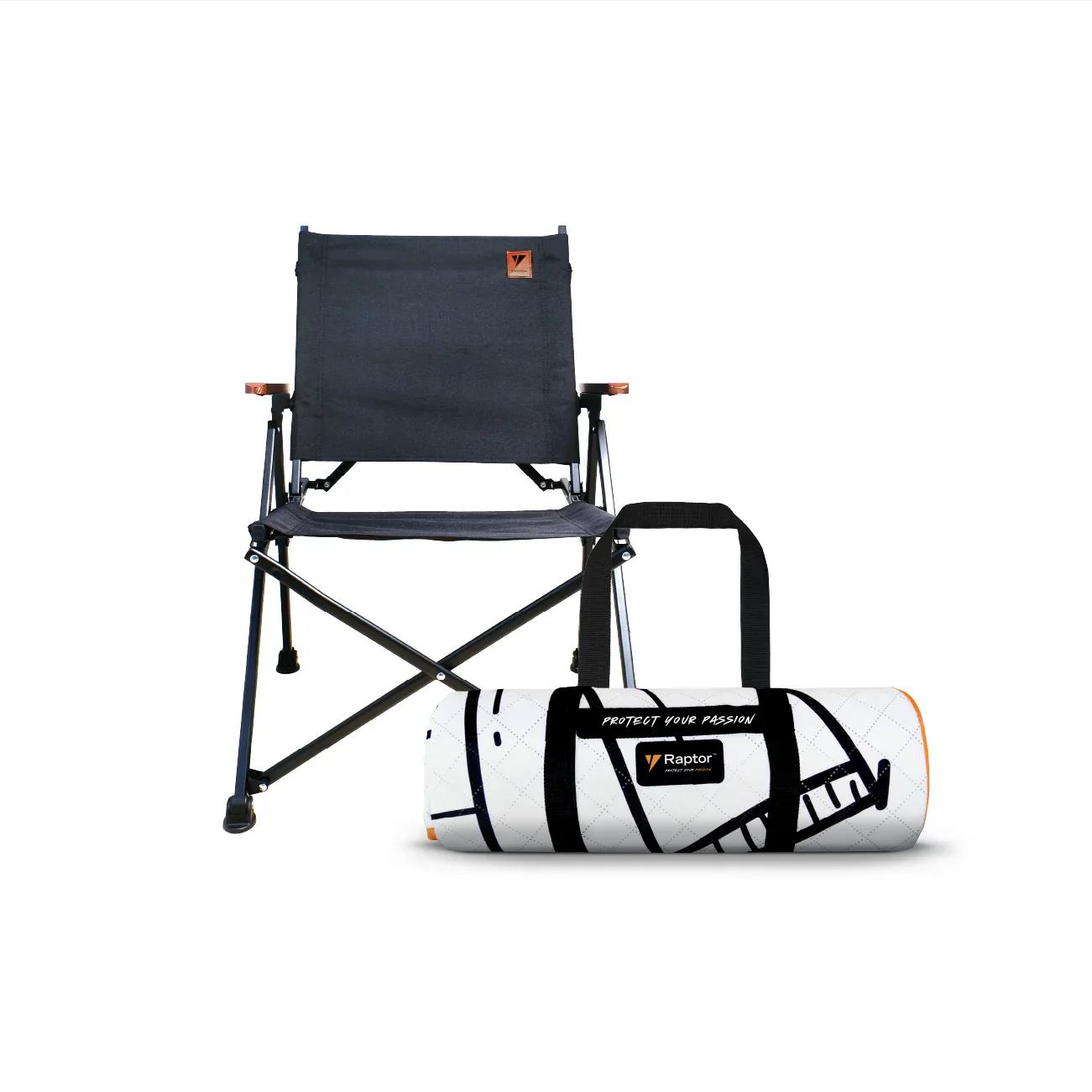 Raptor Perch Camping Chair + Raptor Terra Camping Mat Bundle - Image 2
