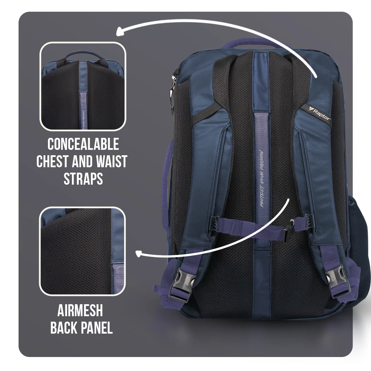 Raptor Roam Travel Backpack - Image 7