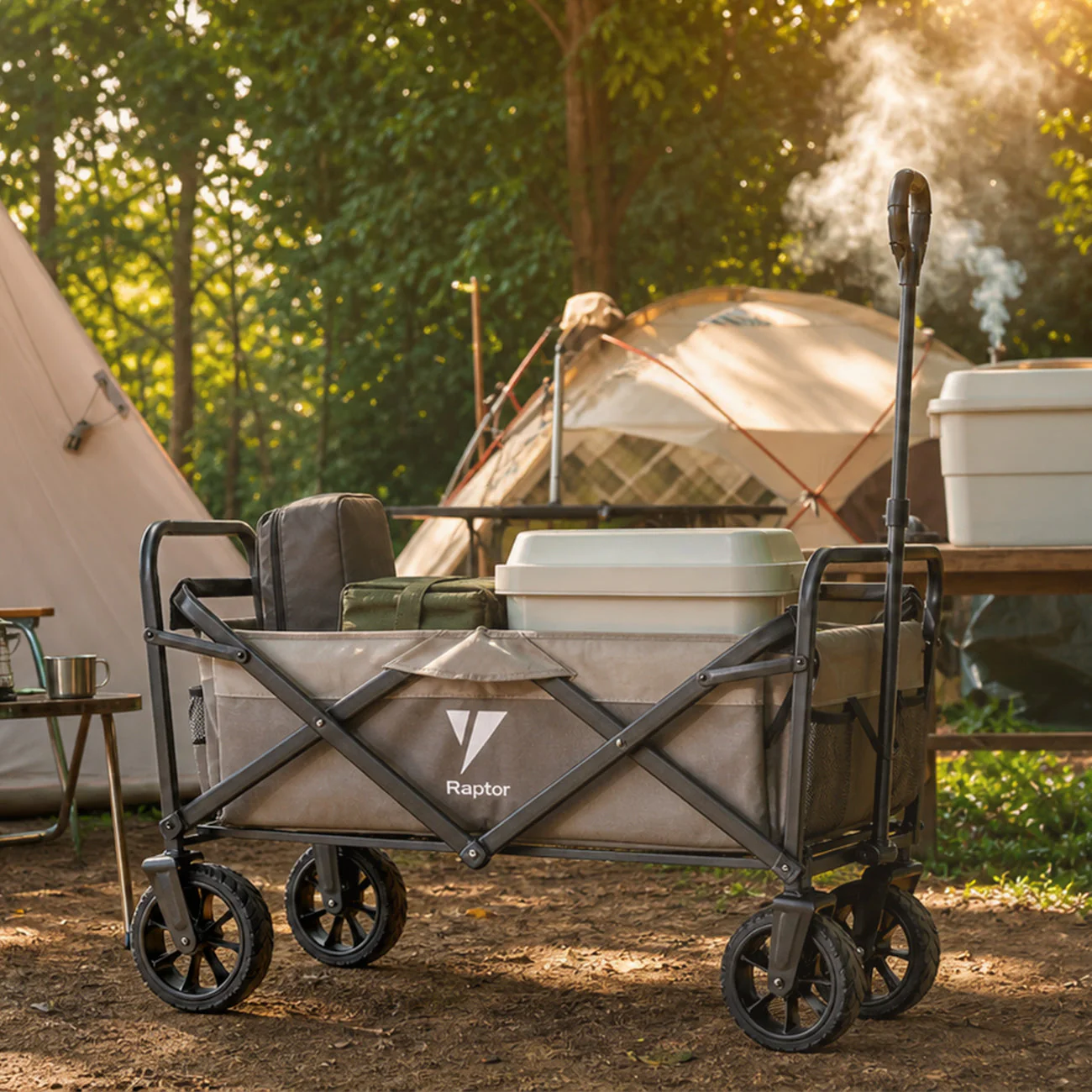 Raptor Trekk Camping Trolley -Graphite Gray - Image 6
