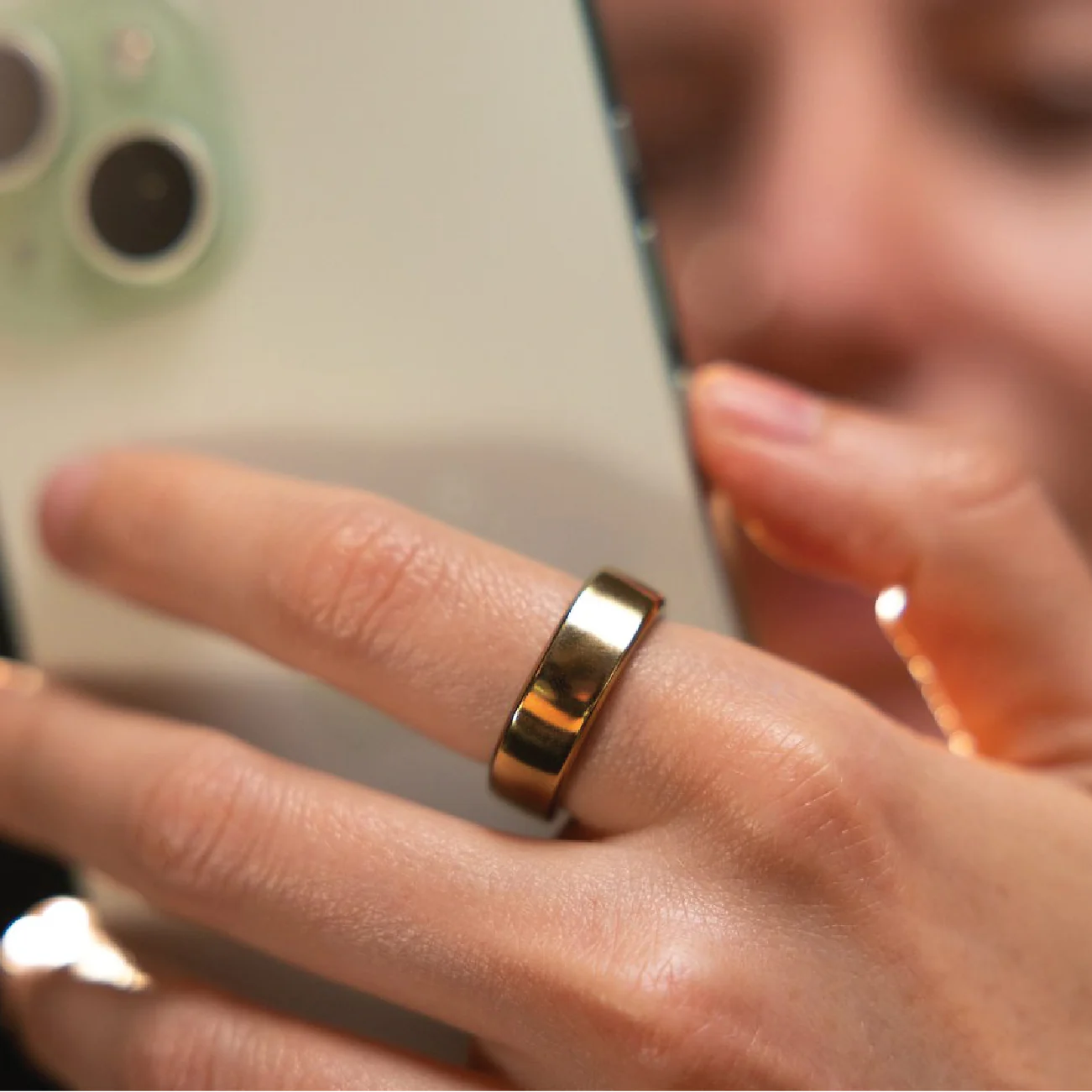 RingConn Smart Ring Gen 2 Royal Gold - Image 3