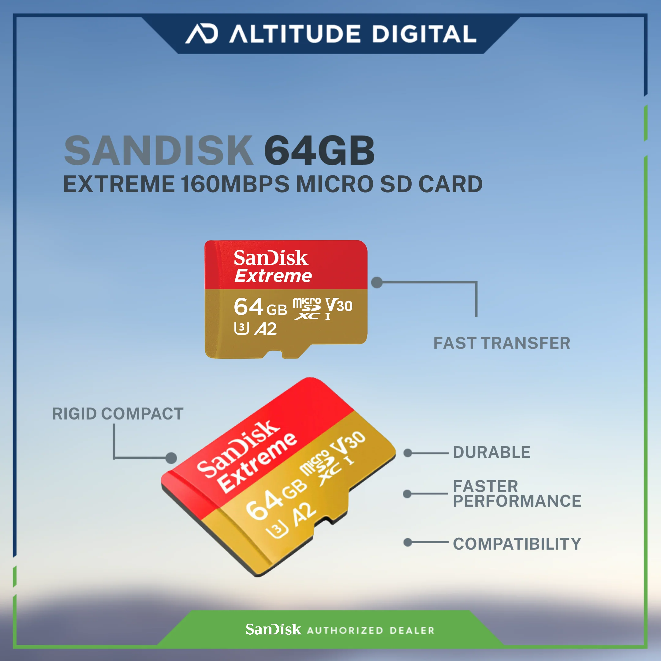 SanDisk Extreme UHS-I microSDXC Memory Card (64GB, 128GB, 256GB) - Image 6
