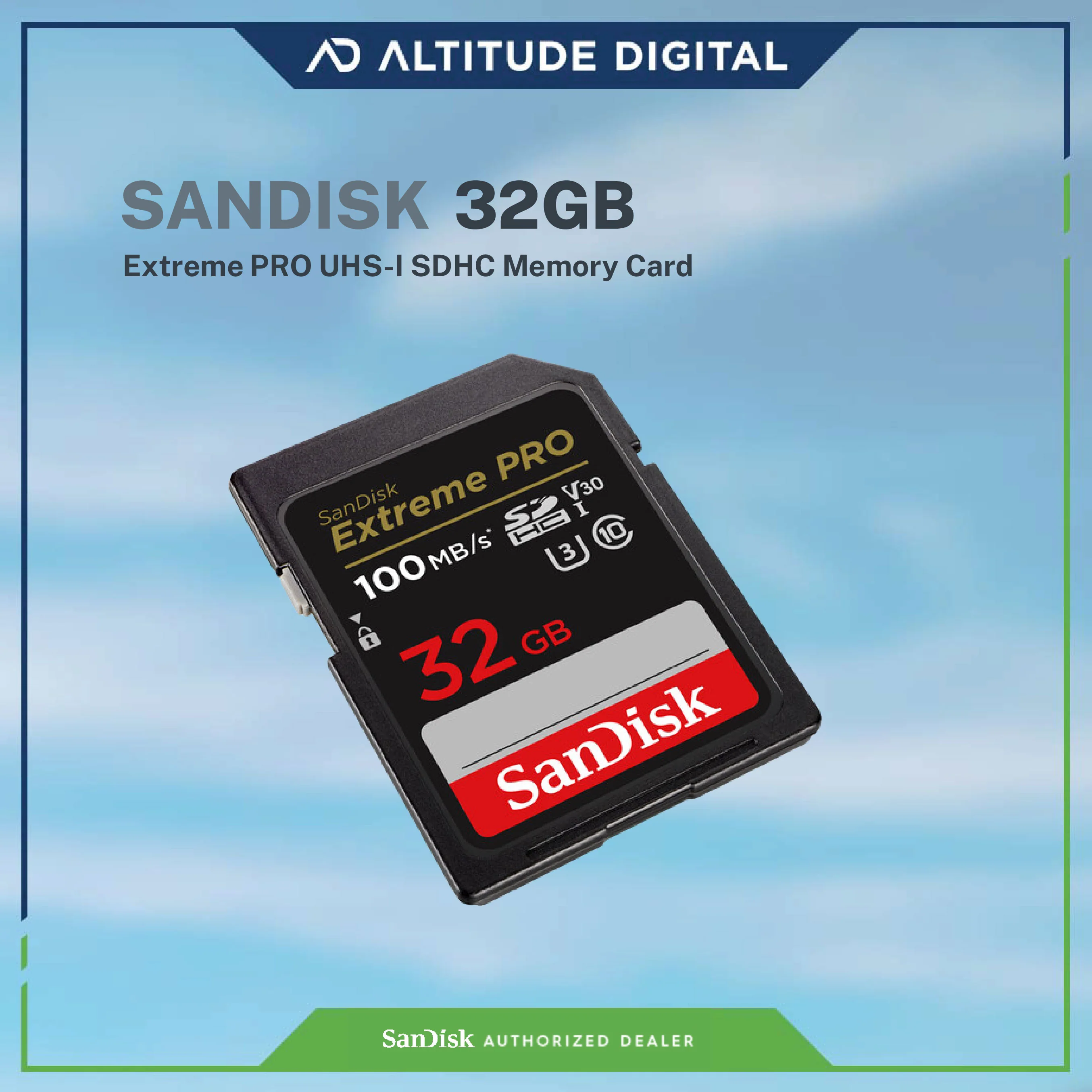 SanDisk Extreme Pro SDHC, SDXXO 32GB - Image 2