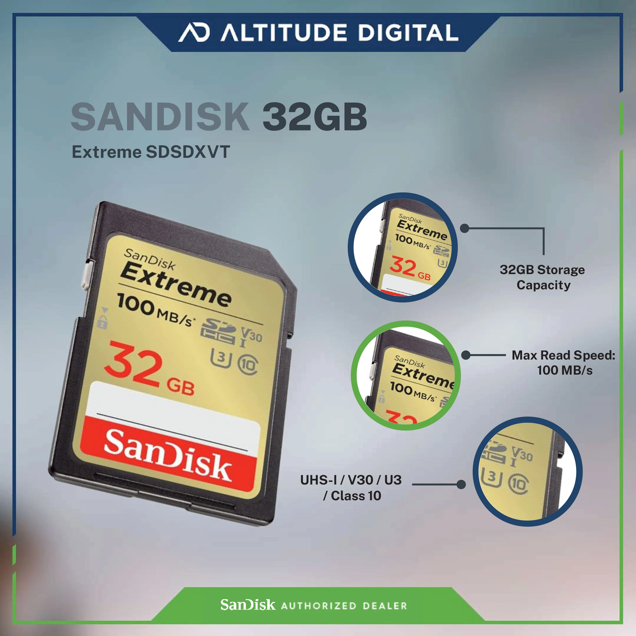 Sandisk Extreme SDSDXVT 32GB - Image 5