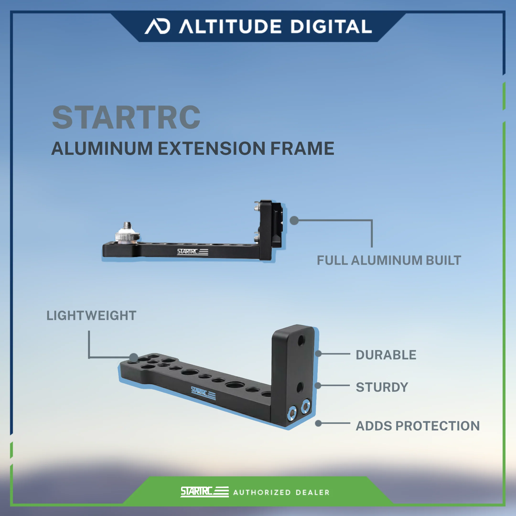 Startrc Aluminum Extension Frame (DJI Ronin SC, SC2, S2, S3) - Image 7