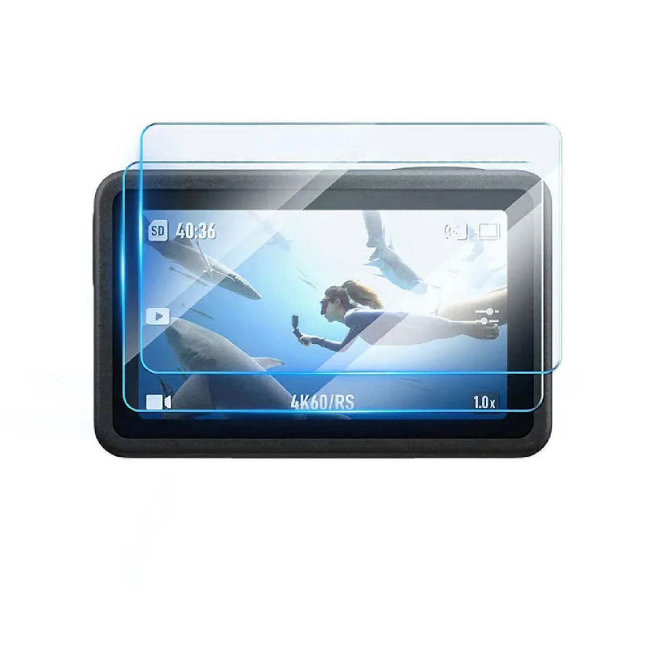 STARTRC HD Tempered Film for DJI Action 5 Pro 2 Sets/ Pack) - Image 4