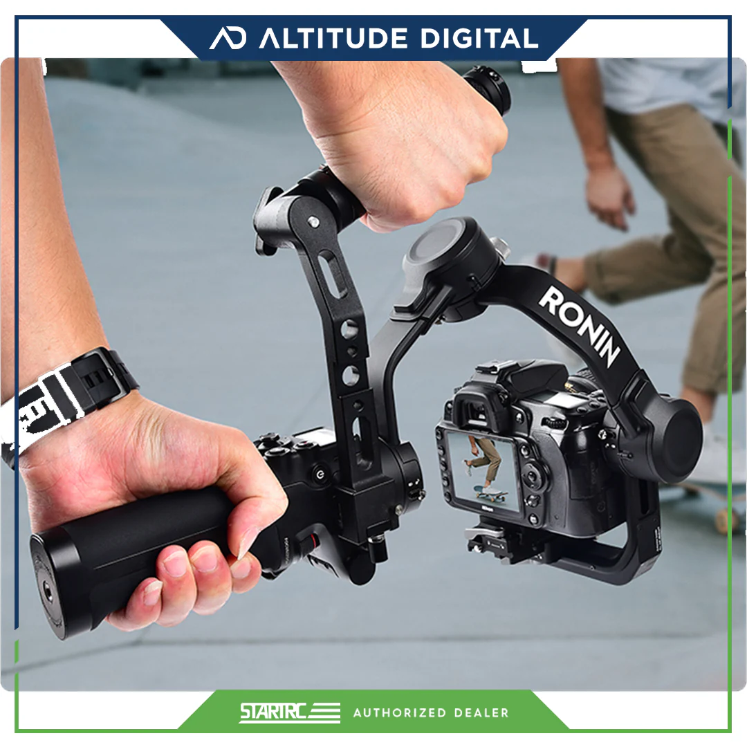 STARTRC Pot handle+1/4"adapter plate multi-function kit for DJI RS 2/RSC 2 - Image 4