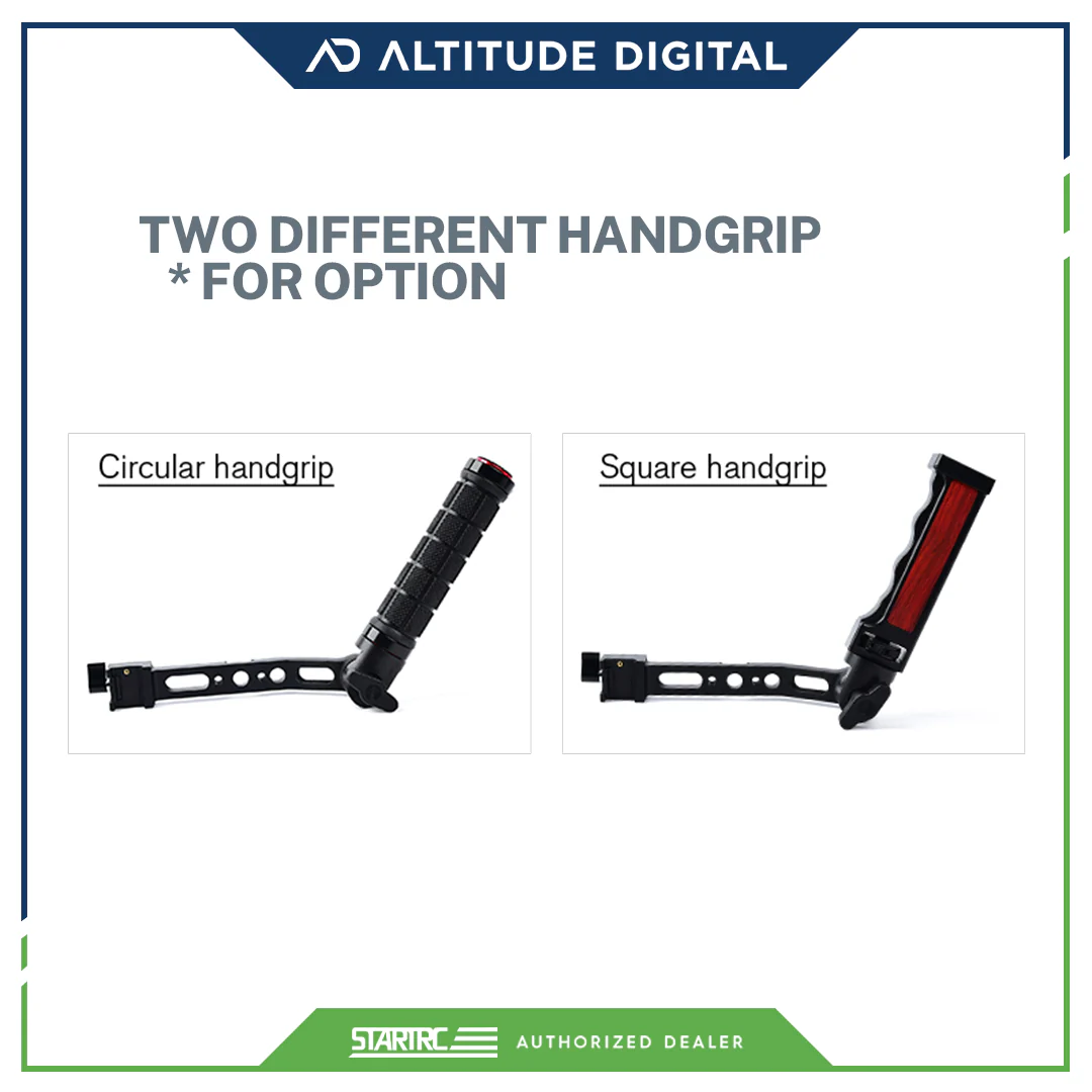 STARTRC Pot handle+1/4"adapter plate multi-function kit for DJI RS 2/RSC 2 - Image 8