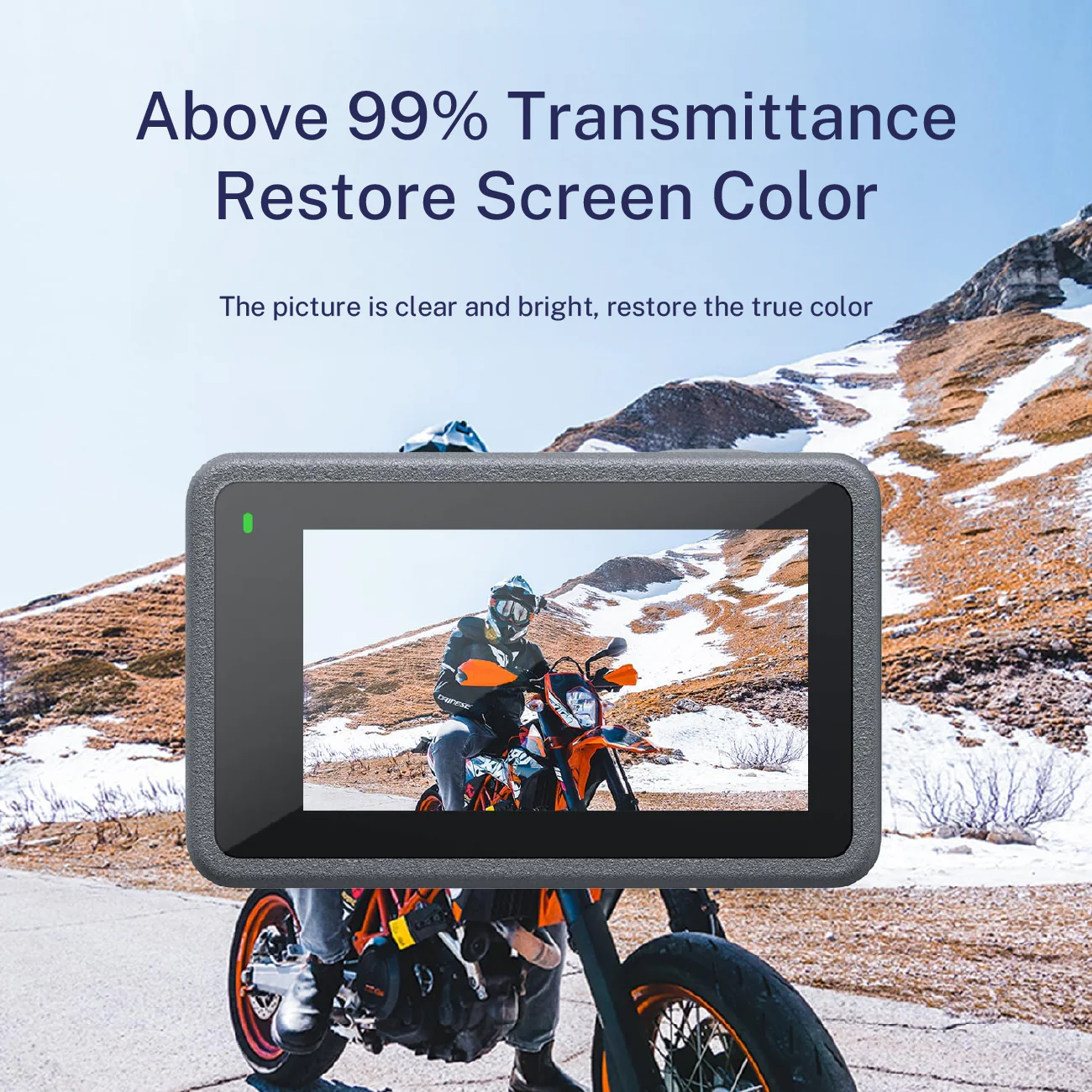 Telesin Tempered Glass Film for DJI Action 5 Pro - Image 7