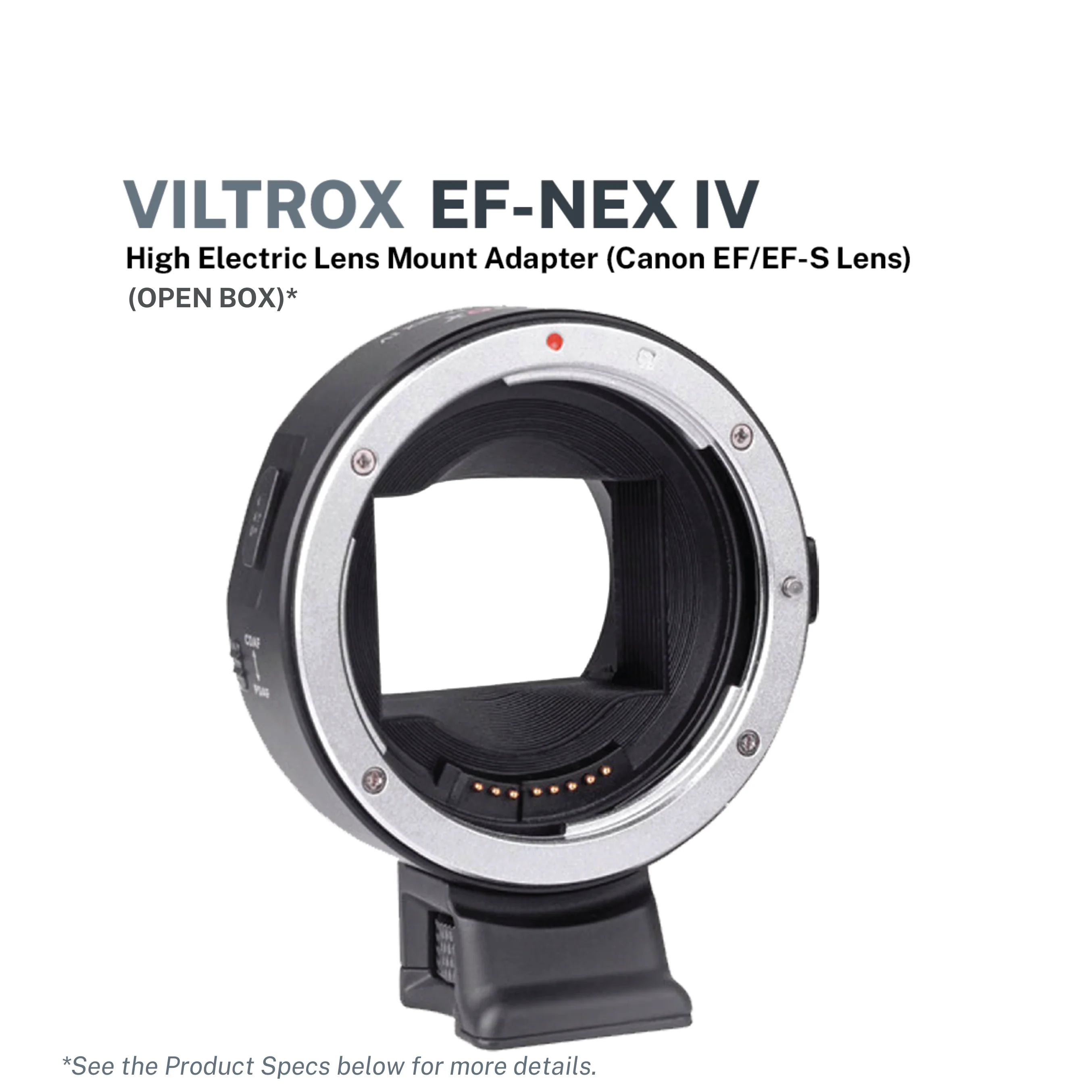 Viltrox Lens Adapter EF-NEX IV (Open Box)