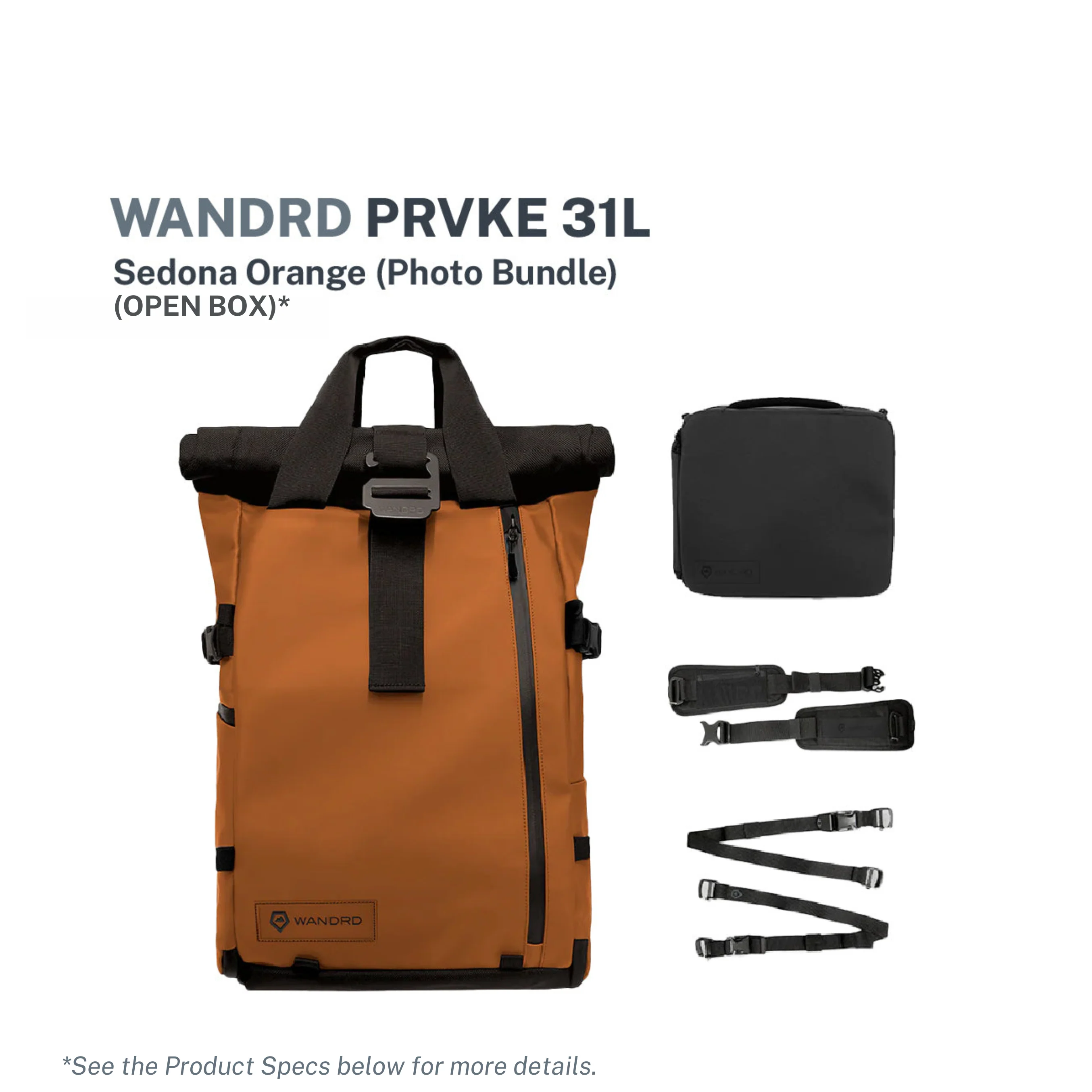Wandrd PRVKE 31L V3 Photo Bundle (Open Box)
