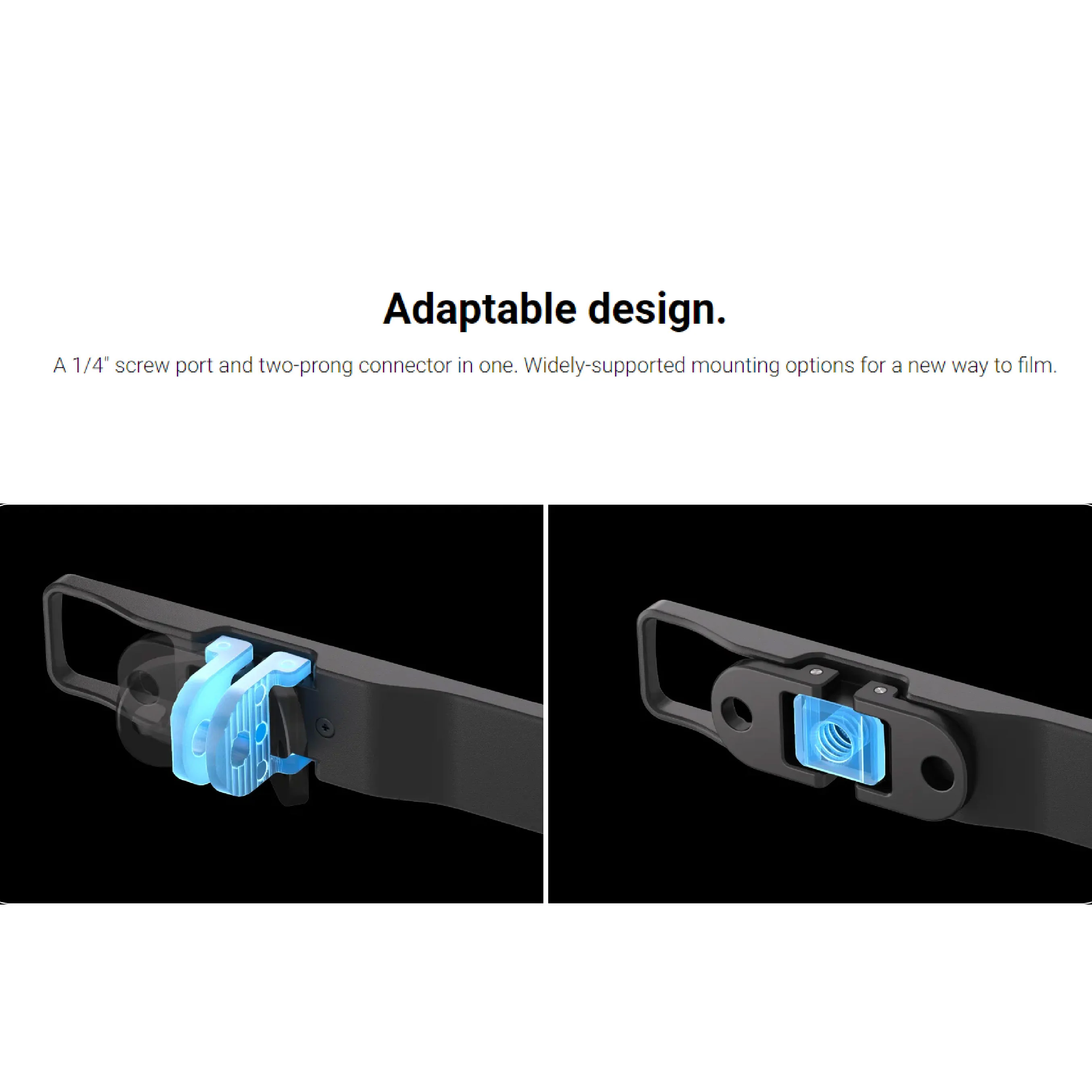 Insta360 X3 Horizontal Action Mount - Image 5