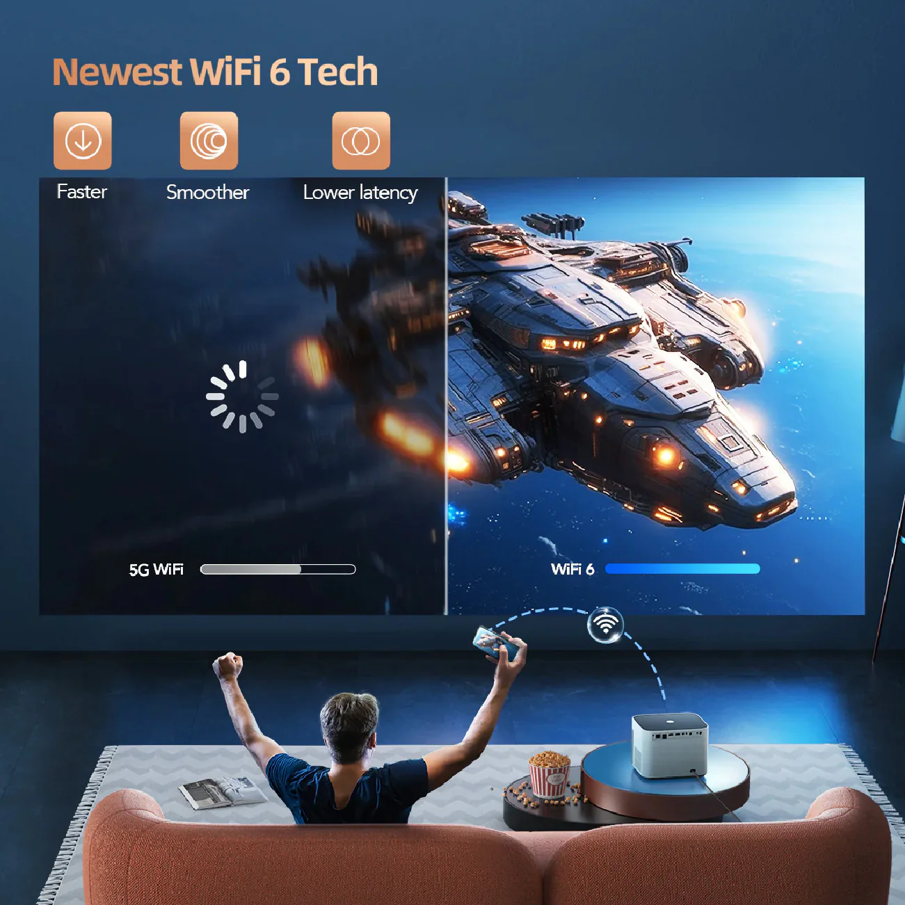 Yaber U11 Entertainment Projector - Image 4